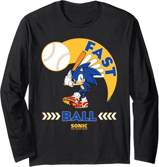 Discover Sonic The Hedgehog - Sonic Fast Ball Long Sleeve T-Shirt
