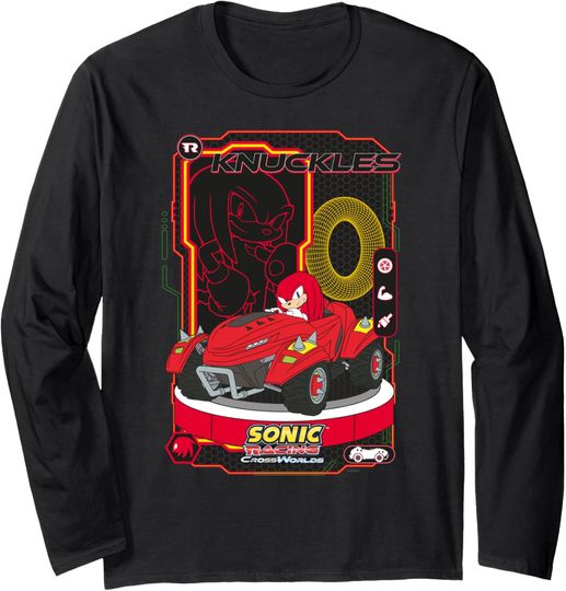 Discover Sonic Racing CrossWorlds - Knuckles Long Sleeve T-Shirt
