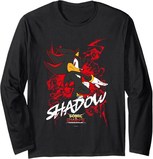 Discover Sonic the Hedgehog, Sonic X Shadow Generations - Shadow Long Sleeve T-Shirt