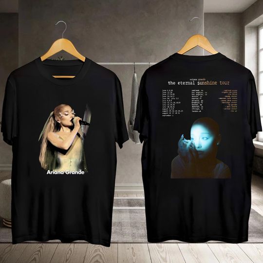 Ariana Tour 2026 Shirt, Ariana The Eternal Sunshine Shirt, Ariana Fan Gift, Ariana Merch, Ariana Graphic Shirt