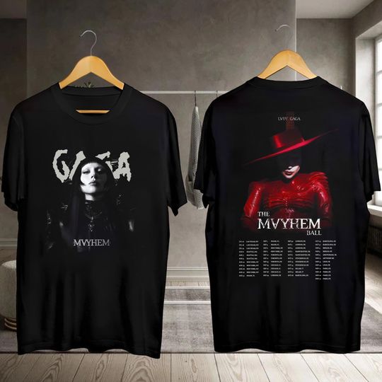 Ld ga The Mayhem Ball Tour Shirt, Ld ga Tee, The Mayhem Ball Tour T-shirt, Ld ga The Mayhem Ball Tour 2025, Ld ga Tour Merch