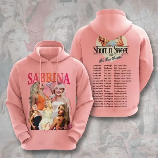 Discover Sabrina Carpente 3D Hoodie Tour 2025