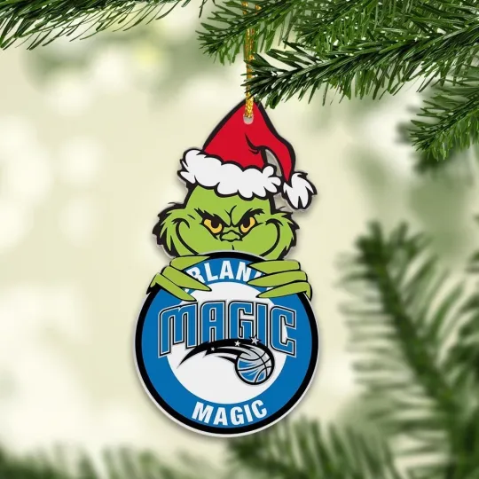 Discover Orlando Basketball Magic Team funny character Christmas Ornament Gift Decor