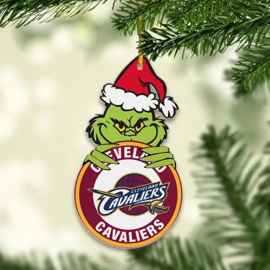 Discover Cleveland Basketball Cavaliers Team funny character Christmas Ornament Gift