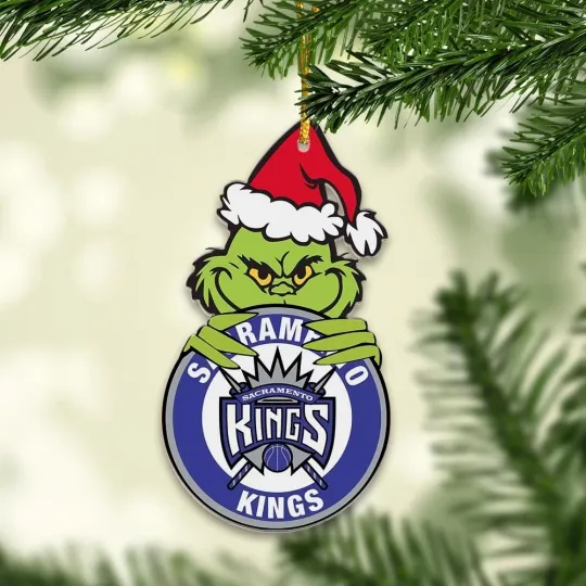 Discover Sacramento Basketball Kings Team funny character Christmas Ornament