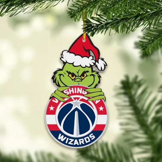 Discover Washington Basketball Wizards Team funny character Christmas Ornament Gift