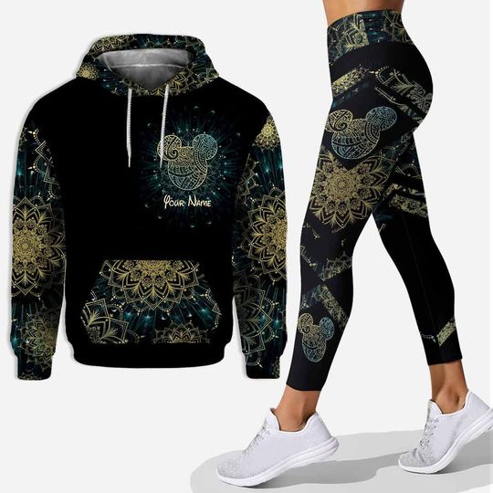 Discover Disney Mandala Hoodie and Leggings Set for Women