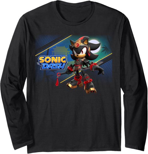 Discover Sonic Dash - Warrior Shadow Long Sleeve T-Shirt