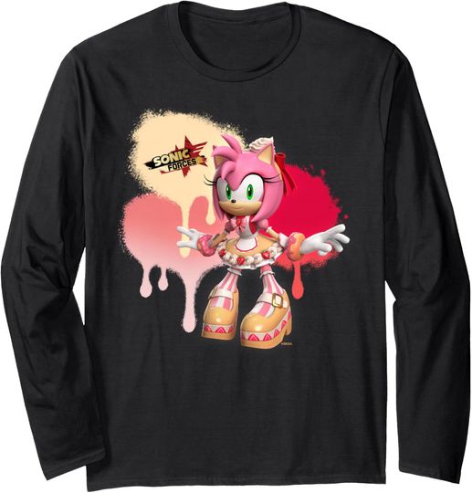 Discover Sonic Forces - Dulce Amy Long Sleeve T-Shirt