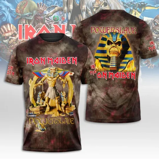 Iron Maiden Inspired Run For Your Lives World Tour 2025 – Licensed 3D T-Shirt