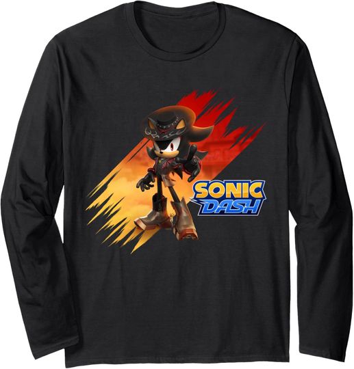 Sonic Dash - Outlaw Shadow Long Sleeve T-Shirt