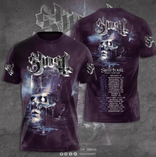 Discover new, Ghost Band Tour 2026 3D