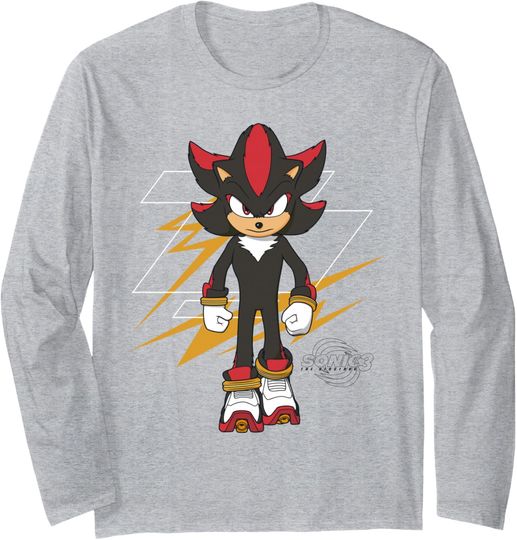 Discover Sonic the Hedgehog 3 - Shadow Stand Alone Long Sleeve T-Shirt