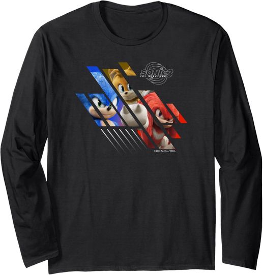 Discover Sonic the Hedgehog 3 - Team Sonic Long Sleeve T-Shirt
