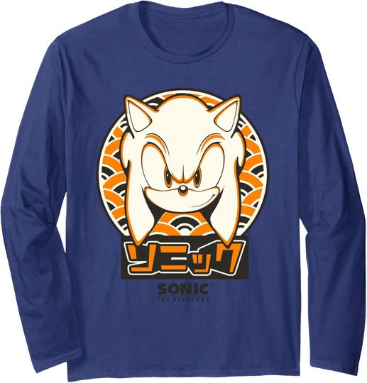 Discover Sonic the Hedgehog - Shinbun Sonic Long Sleeve T-Shirt