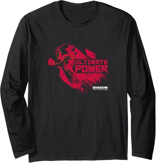 Sonic the Hedgehog, Shadow the Hedgehog - Ultimate Power Long Sleeve T-Shirt