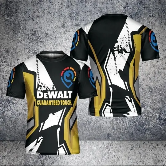 Discover Dewalt -Top Gift - Men's 3D T-Shirt Short Sleeve Colorful All Size S To 5XL