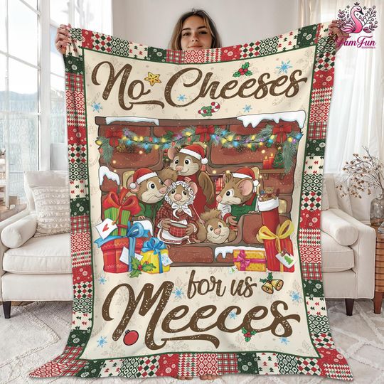 No Cheeses For Us Meeces Blanket, Funny Muppets No Cheeses for Us Meeces Blanket
