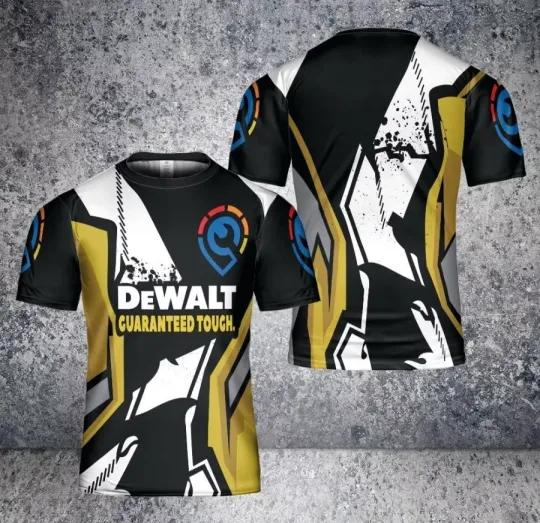 Discover Dewalt Guaranteed Touch Men's AOP 3D T-Shirt