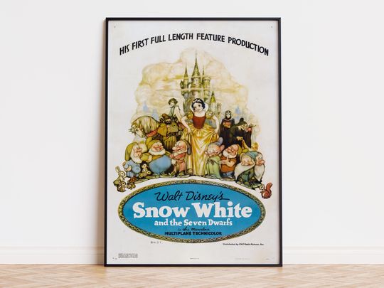 Discover Snow White and the Seven Dwarfs - Movie Poster