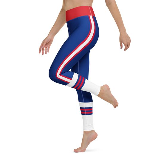 Discover Buffalo Football Inspired Women's High Waist Leggings