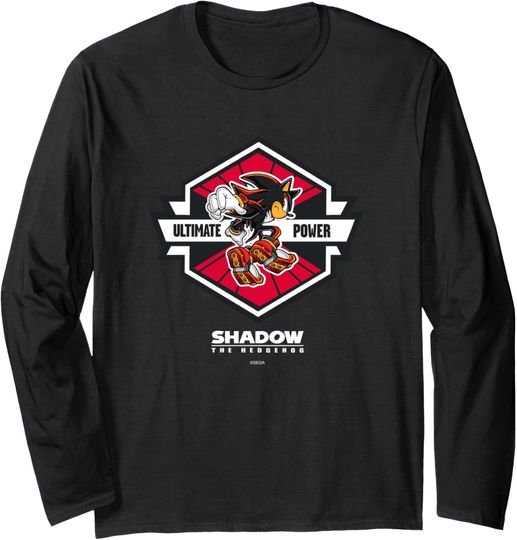 Sonic the Hedgehog, Shadow the Hedgehog - Ultimate Patch Long Sleeve T-Shirt