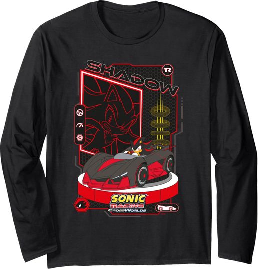 Discover Sonic Racing CrossWorlds - Shadow Long Sleeve T-Shirt