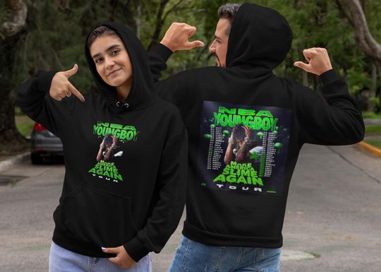Discover Louisiana Rap Tour 2025 Hoodie | Street Trap Music Graphic Sweatshirt | Concert Merch Style