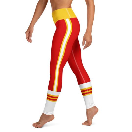 Discover Kansas City Football-Inspired Women's High-Waisted Leggings