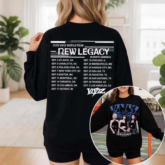 Discover Viviz New Legacy World Tour 2025 Sweatshirt