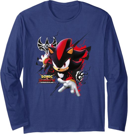 Discover Sonic the Hedgehog, Sonic X Shadow Generations - Unleashed Long Sleeve T-Shirt