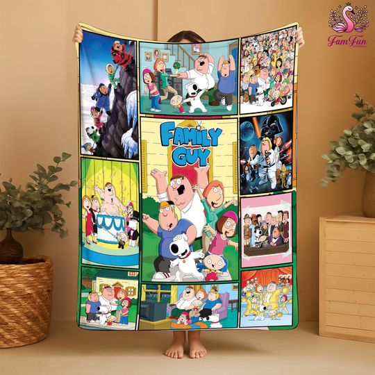 Discover Family Guy Fleece Blanket, Girl Boy Blankets Throw Personalized Blanket Gifts