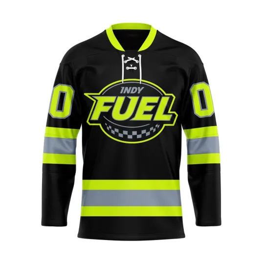 Discover Personalize Indy Fuel Special Firefighters Lace Hockey Shirt Men's Fan Gear Gift