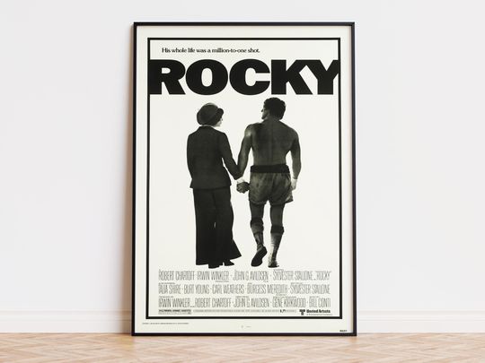 Discover Rocky - Movie Poster | Digital Download | High Quality Ready To Print
