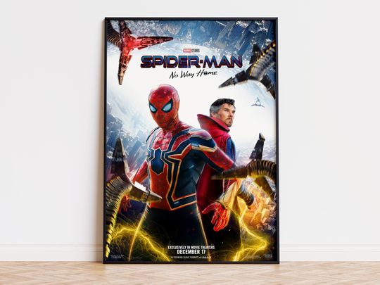 Spider-Man - No Way Home - Movie Poster