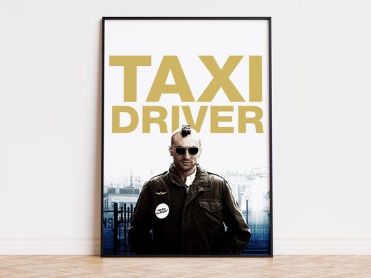 Discover Taxi Driver - Movie Poster | Digital Download | High Quality Ready To Print