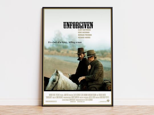 Discover Unforgiven - Movie Poster | Digital Download | High Quality Ready To Print