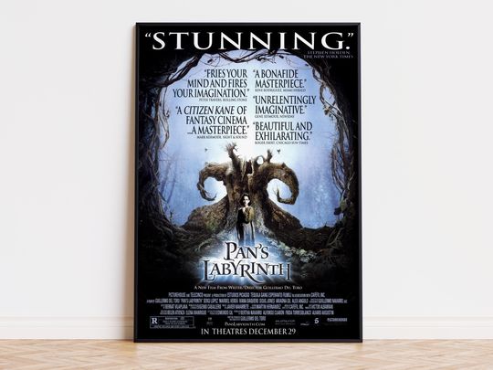 Discover Pan's Labyrinth - Movie Poster | Digital Download | High Quality Ready To Print