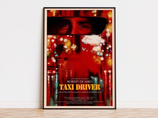 Discover Taxi Driver - Movie Poster | Digital Download | High Quality Ready To Print