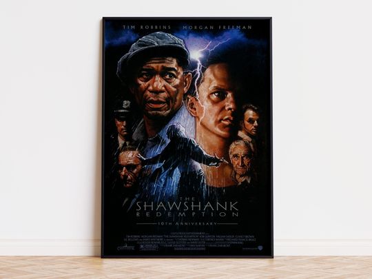 Discover The Shawshank Redemption - Movie Poster | Digital Download | High Quality Ready To Print
