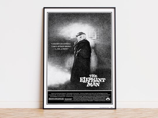Discover The Elephant Man - Movie Poster | Digital Download | High Quality Ready To Print
