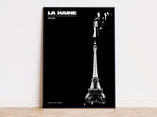 Discover La haine - Movie Poster | Digital Download | High Quality Ready To Print