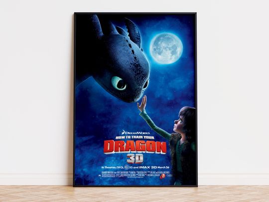 Discover How to Train Your Dragon - Movie Poster | Digital Download | High Quality Ready To Print