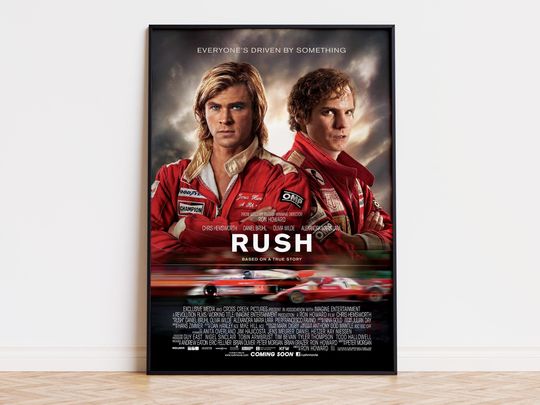 Discover Rush - Movie Poster | Digital Download | High Quality Ready To Print