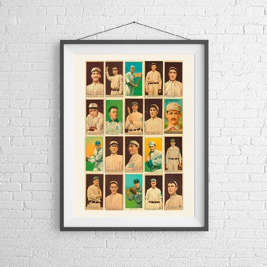 Brooklyn Dodgers - Los Angeles Dodgers - Dodgers Baseball - Dodgers Poster - Vintage Dodgers Memorabilia