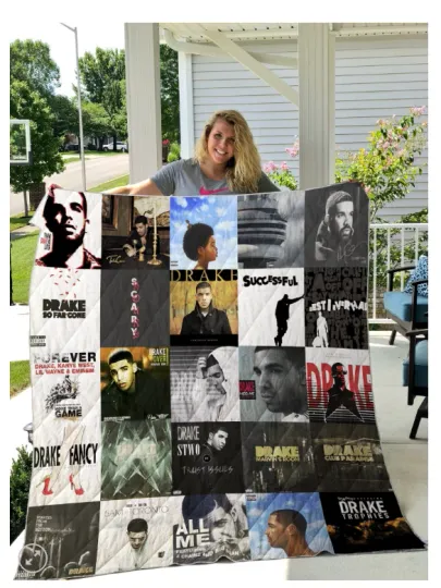 Discover Drake Quilt Blanket Perfect Gift For Fans