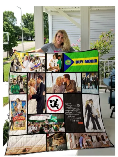 Discover Chuck Quilt Blanket Perfect Gift For Fans