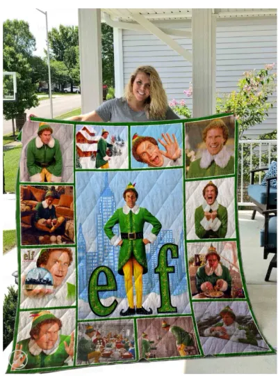Discover Elf Quilt Blanket Perfect Gift For Fans
