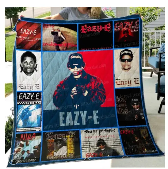 Discover Eazy E Quilt Blanket Perfect Gift For Fans