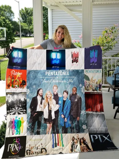 Discover Pentatonix Ban Quilt Blanket Christmas Gift for Fan